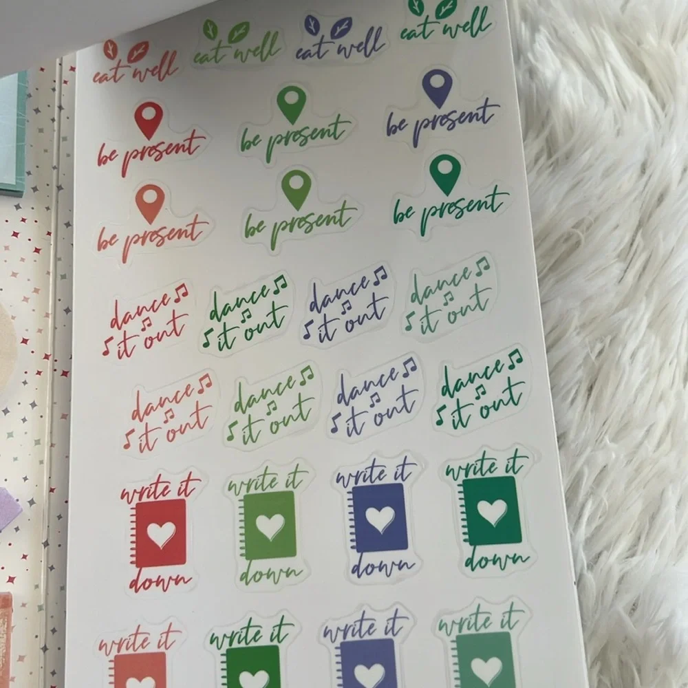 The Happy Planner Wellness Accessory Book